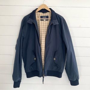 • J. Crew Navy Blue Bomber Jacket